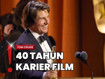 Raih Piala Oscar Pertama, Tom Cruise Dapat Standing Ovation