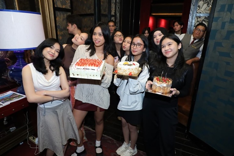 Ulang Tahun Leya Anak Ferry Maryadi