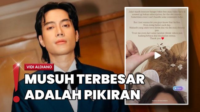 Vidi Aldiano Insecure Unggah Foto di Medsos: Terkadang Aku..