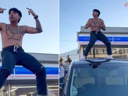 Viral Influencer Thailand Joget Tanpa Baju di Atas Mobil Saat di Gunung Fuji