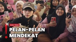 Biasa Dikerumuni, Zhou Yiran Kaget Lihat Tertibnya Fans Jakarta