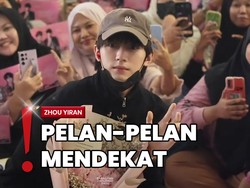 Biasa Dikerumuni, Zhou Yiran Kaget Lihat Tertibnya Fans Jakarta