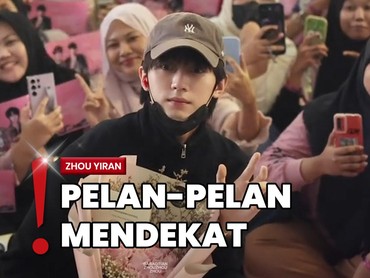 Biasa Dikerumuni, Zhou Yiran Kaget Lihat Tertibnya Fans Jakarta
