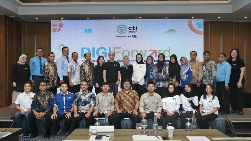 PT Computrade Technology International (CTI Group) melalui program DIGIForward terus berkomitmen meningkatkan literasi digital dan penerapan teknologi cloud