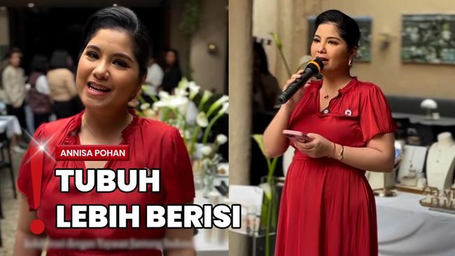 Perut Terlihat Membesar, Annisa Pohan Lagi Hamil Anak Kedua?
