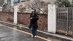 7 Potret Audi Marissa Liburan Sendirian ke Korea di Tengah Isu Cerai dengan Anthony Xie