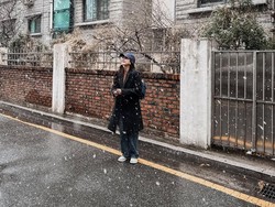 7 Potret Audi Marissa Liburan Sendirian ke Korea di Tengah Isu Cerai dengan Anthony Xie