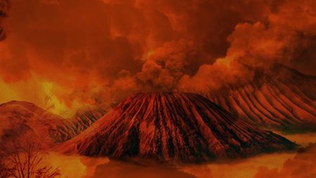 Gunung Semeru Erupsi