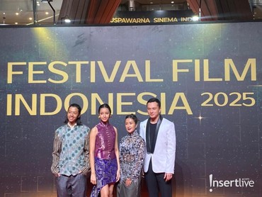 10 Gaya Aktor & Aktris Top Tanah Air di Red Carpet Festival Film Indonesia 2025