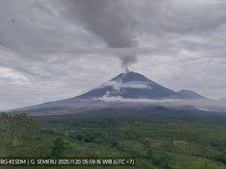 Berstatus Awas, Semeru Alami 32 Kali Gempa Guguran Selama 6 Jam