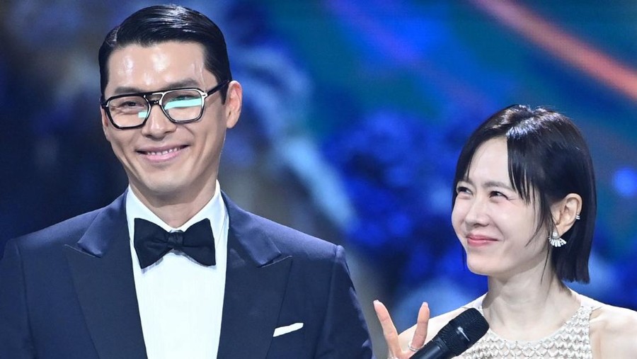 Hyun Bin dan Son Ye Jin menghadiri Blue Dragon Film Awards 2025&period;