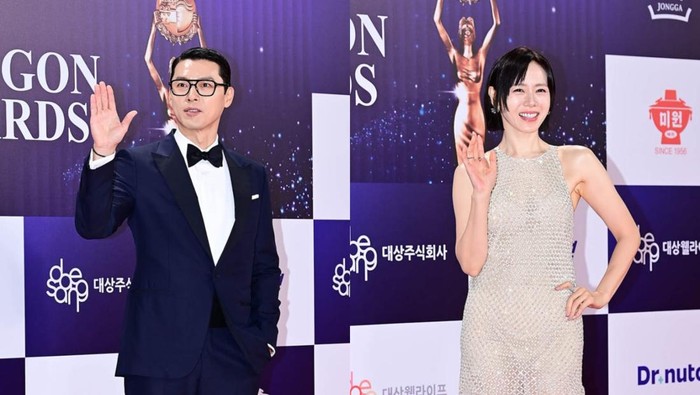Hyun Bin & Son Ye Jin Jadi Pasangan Artis Korea yang Menang di Blue Dragon Film Awards 2025