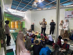 Upaya Iptu Juani Aing Bentengi Anak-anak Pesisir Tarakan dari Peredaran Narkoba