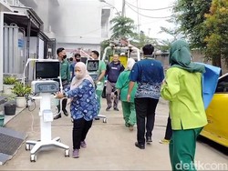 Rumah Sakit Pamanukan Subang Terbakar, Pasien Berhamburan