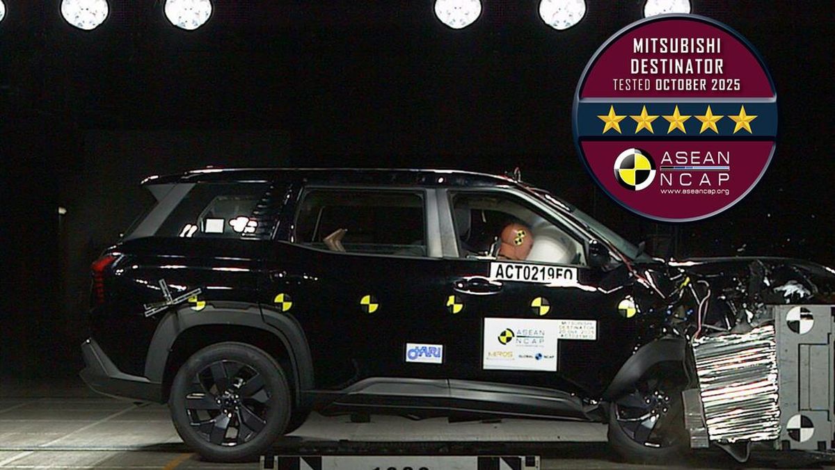 Mitsubishi Destinator Produksi Indonesia Diuji Tabrak, Hasilnya?
