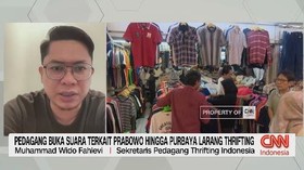 VIDEO: Pedagang Buka Suara Terkait Purbaya Larang Thrifting