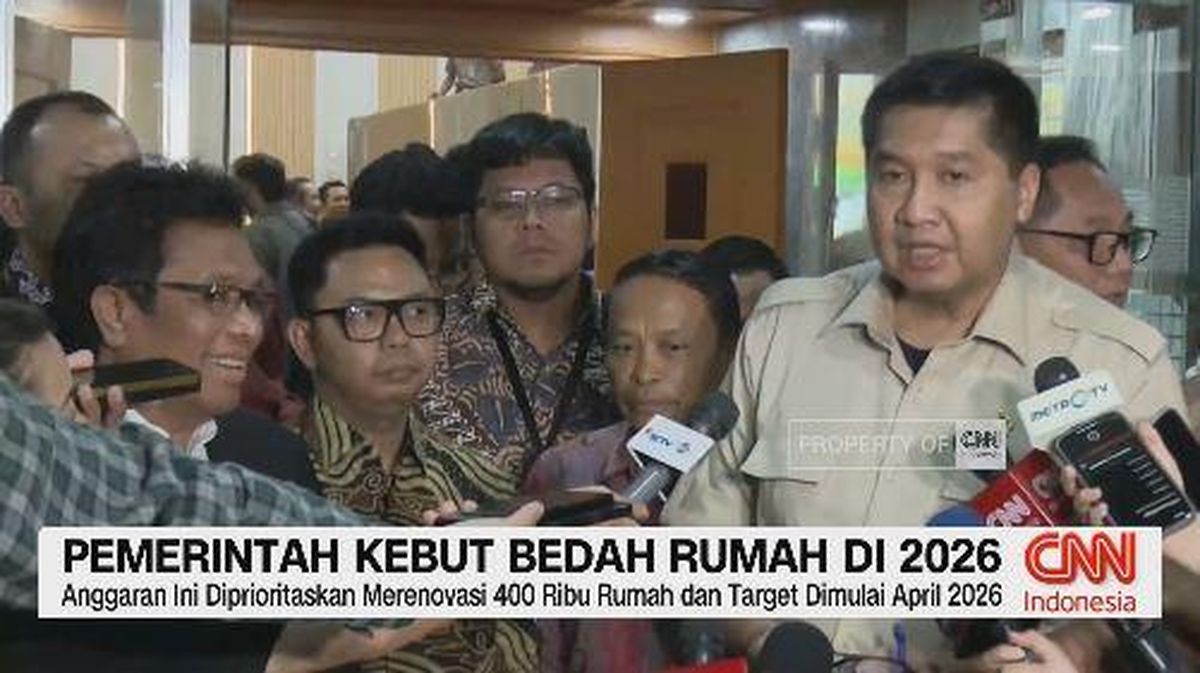 VIDEO: Pemerintah Kebut Bedah Rumah di 2026