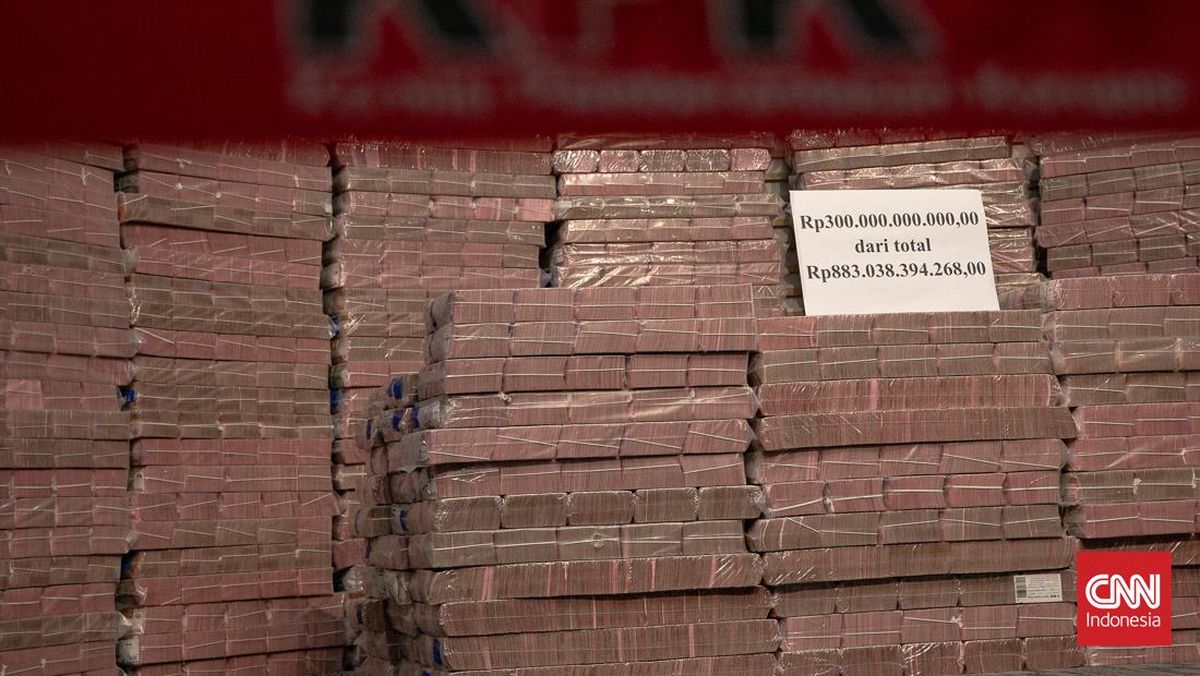 KPK Serahkan Uang Rampasan Korupsi Rp883 Miliar ke PT Taspen