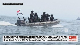 VIDEO: Latihan TNI Antisipasi Perampokan Kekayaan Alam