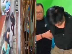 Video: Detik-detik Penangkapan Jambret Viral Todongkan Sajam di Jakbar