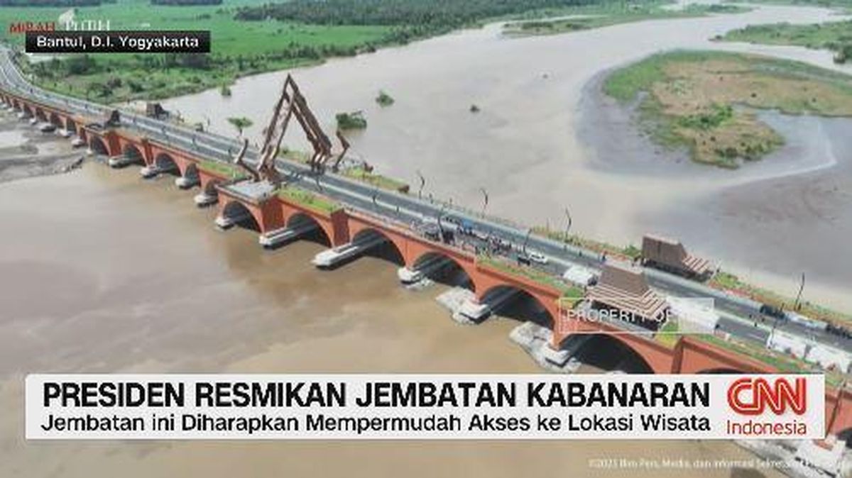 VIDEO: Presiden Resmikan Jembatan Kabanaran