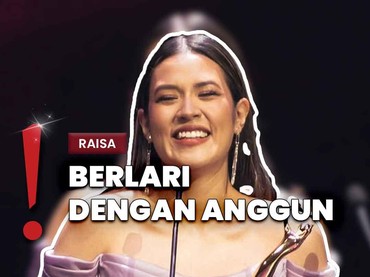 Video: Raisa Lari di Karpet Merah AMI Awards 2025: Takut Ditanya-tanya