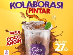 Tolak Angin & Chatime Kolaborasi Hadirkan Menu Spesial Coco Angin