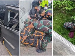 Puluhan Ribu Ekstasi Ditemukan dalam Mobil yang Kecelakaan di Tol Lampung