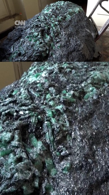 Penemuan Batu Zamrud 300 Kg di Istana Kepresidenan Madagaskar