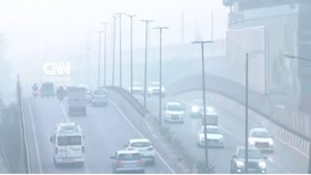 Kualitas Udara Buruk, New Delhi India Dikepung Asap Polusi