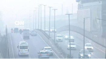 Kualitas Udara Buruk, New Delhi India Dikepung Asap Polusi