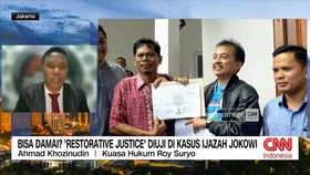 VIDEO: Bisa Damai? 'Restorative Justice' Diuji di Kasus Ijazah Jokowi