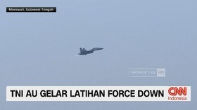 VIDEO: TNI AU Gelar Latihan Force Down