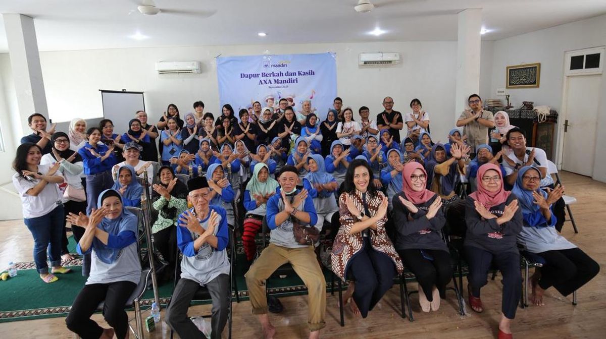 Ratusan Karyawan Turun Langsung di Kegiatan Sosial AXA Mandiri