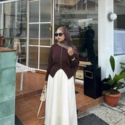 Get The Look: Inspirasi Outfit Serba Coklat yang Manis ala Wiza Liana