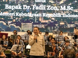 Hadiri Konser Light Ministry Orchestra, Menbud Puji Musisi Muda Indonesia
