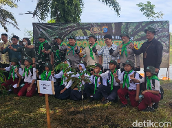 Kapolda Riau: Setiap Pohon yang Ditanam Jadi Warisan Ekologis Masa Depan