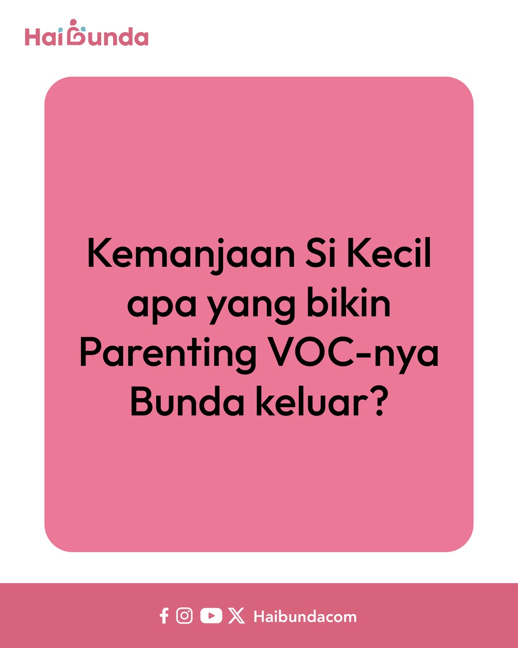 Bubun jadi senewen gara-gara kemanjaan Si Kakak nih. Kakak yang awalnya setuju untuk ekskul renang, berubah pikiran saat hari H. Simak ceritanya!