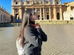 Natasha Wilona Kenang Momen Tak Terlupakan Disapa Paus di Vatikan