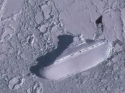 Penampakan Kapal Es Misterius di Antartika, Netizen Bertanya-tanya