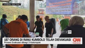 VIDEO: 187 Pendaki di Ranu Kumbolo Telah Dievakuasi