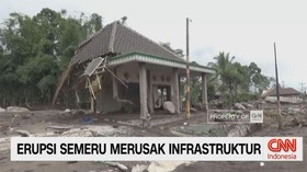 VIDEO: Erupsi Semeru Merusak Infrastruktur