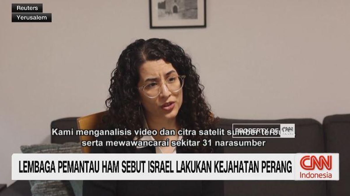 VIDEO; Lembaga Pemantau HAM Sebut Israel Lakukan Kejahatan Perang