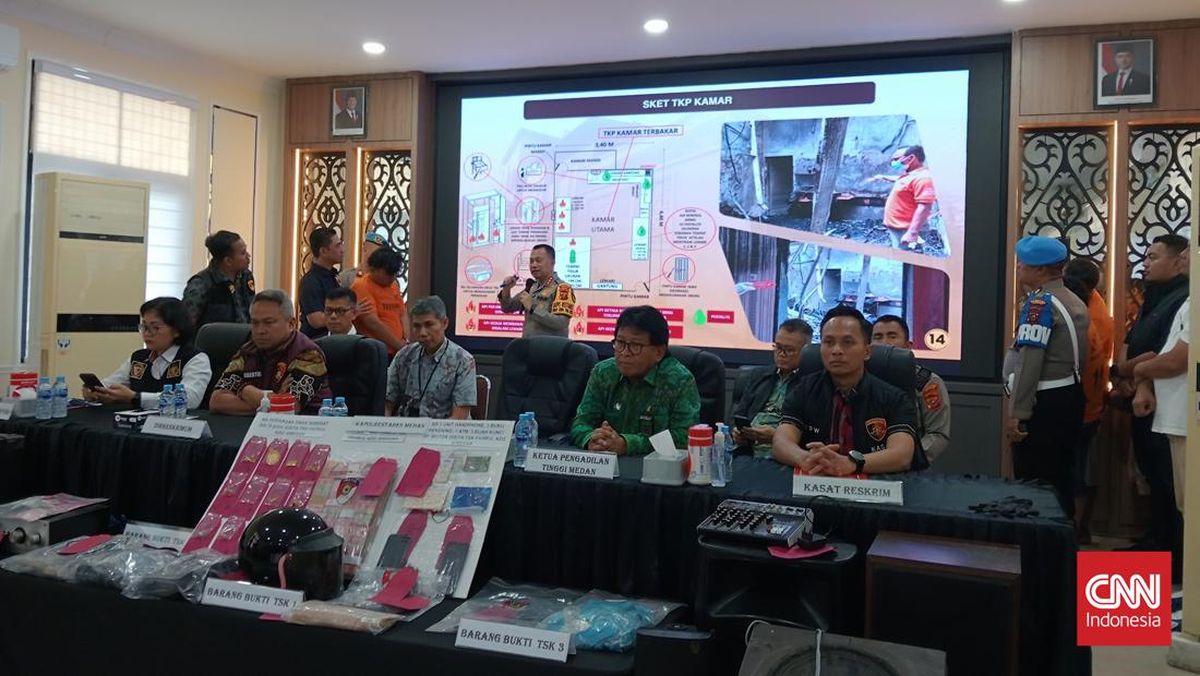 Polisi Bantah Rumah Hakim PN Medan Dibakar Terkait Kasus Korupsi Jalan