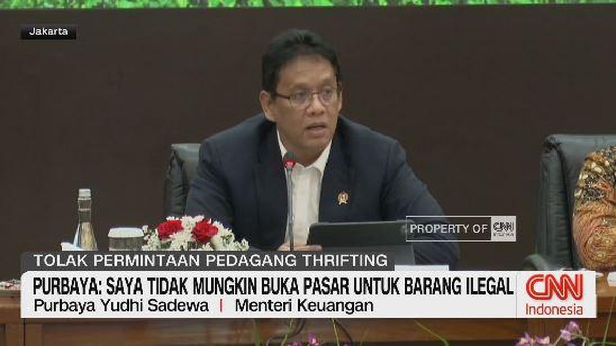 VIDEO: Purbaya: Saya Tidak Mungkin Buka Pasar untuk Barang Ilegal