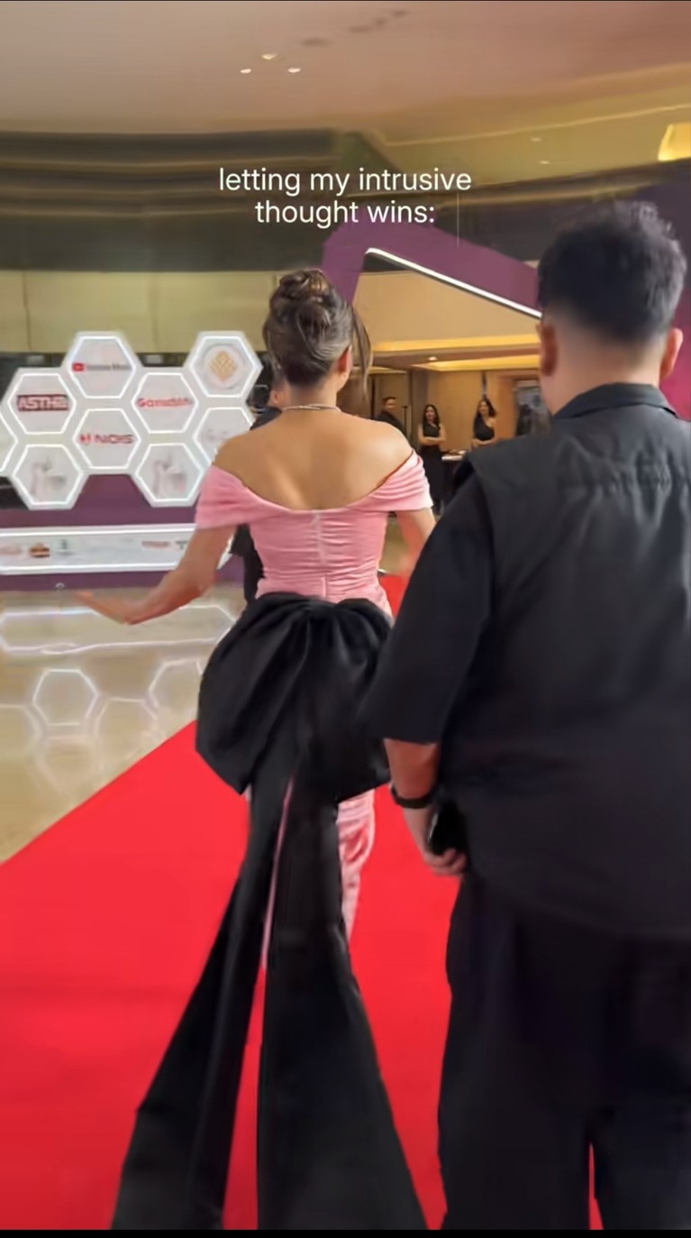 Raisa lari-lari di AMI Awards 2025&period;