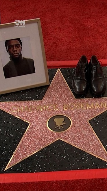 Satu Bintang untuk Chadwick Boseman di Hollywood Walk of Fame