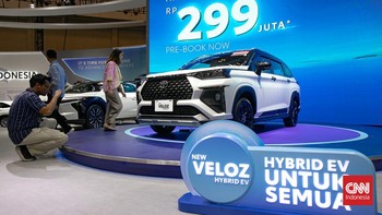 FOTO: Toyota Veloz Hybrid Dijual di Bawah Rp300 Juta