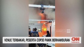 VIDEO: Venue Terbakar, Peserta COP30 Panik Berhamburan