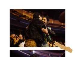 Perayaan Cinta Sheila Dara dan Vidi Aldiano di Depan Piala Citra